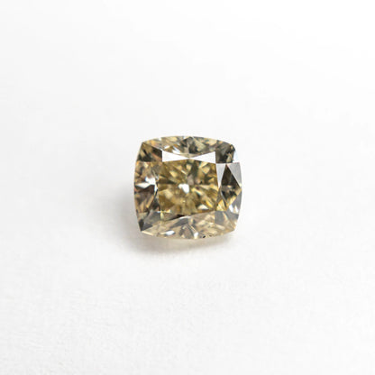 1.00ct Natural C6 Cognac Champagne Square Step Cut Diamond