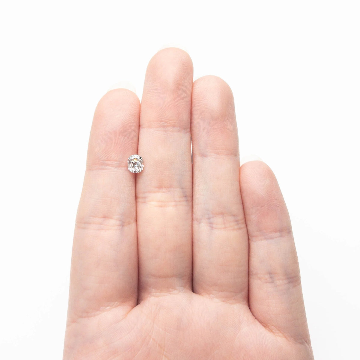 0.75ct Natural Canadian Salt & Pepper Old Mine Cut Diamond