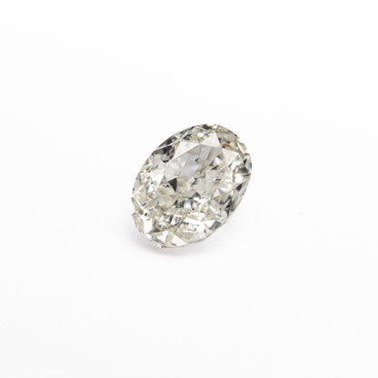 0.70ct Natural Warm K/SI2 Oval Brilliant Diamond