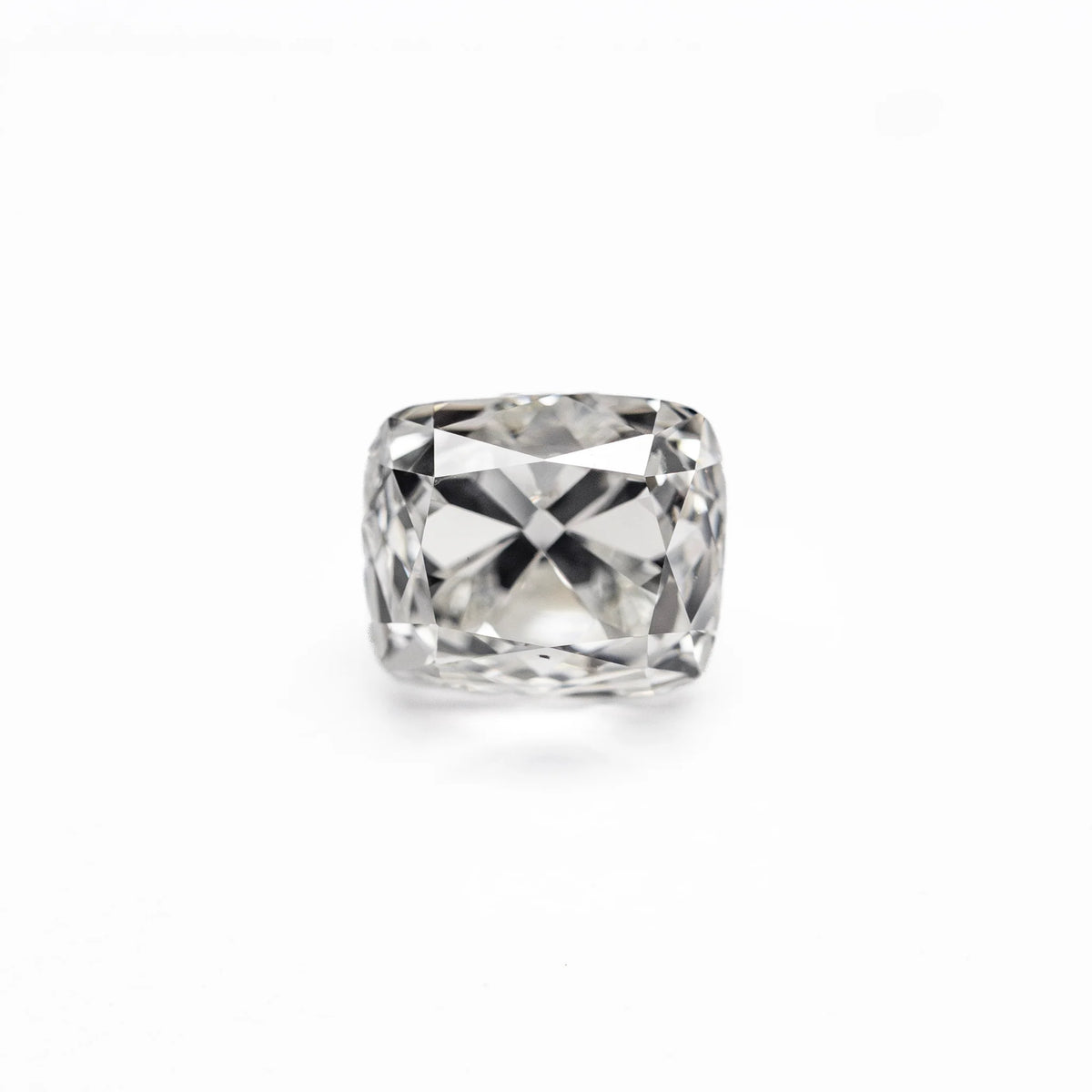 1.04ct Natural White H/SI1 Elongated Old Mine Cut Diamond