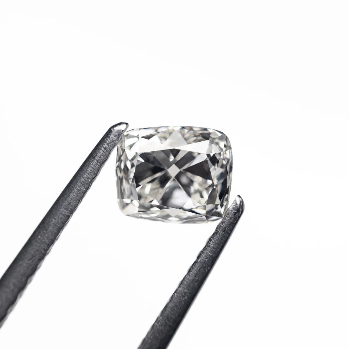 1.04ct Natural White H/SI1 Elongated Old Mine Cut Diamond