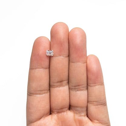 1.04ct Natural White H/SI1 Elongated Old Mine Cut Diamond