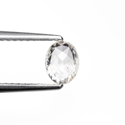 0.48ct Natural Canadian Salt & Pepper Oval Rosecut Diamond