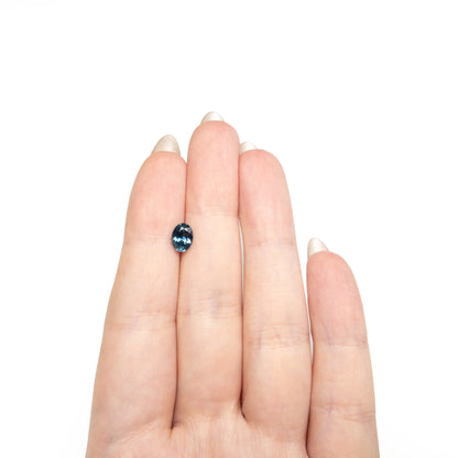 1.38ct Oval Brilliant Montana Sapphire