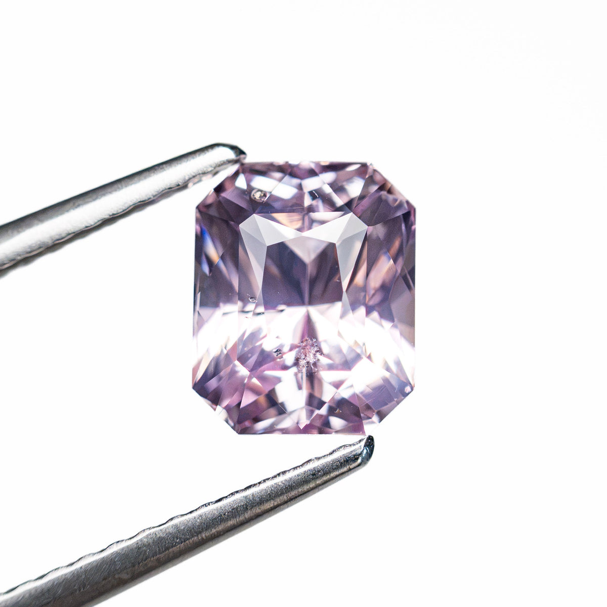 2.01ct Natural Unheated Pink Cut-Corner Rectangle Sapphire