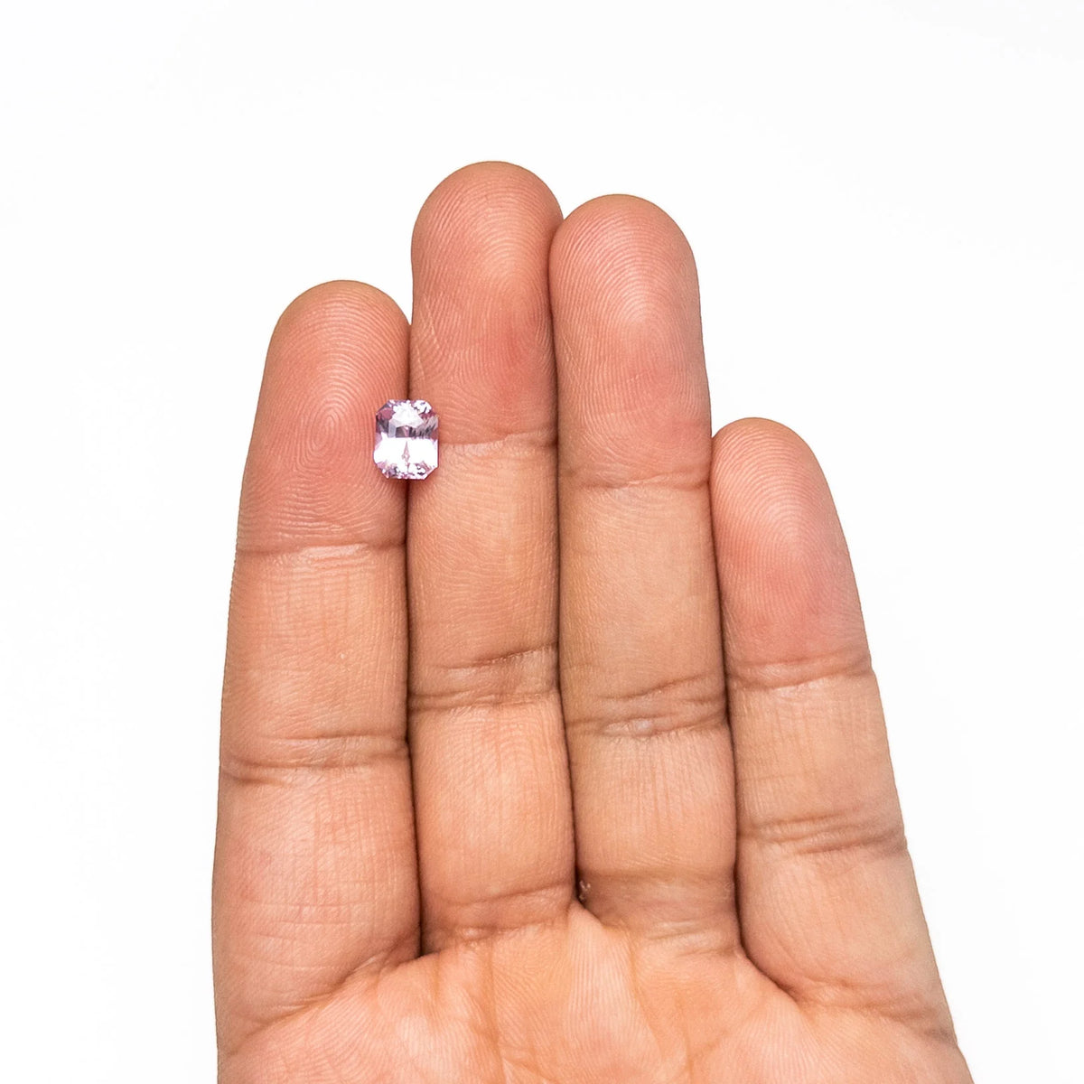 2.01ct Natural Unheated Pink Cut-Corner Rectangle Sapphire