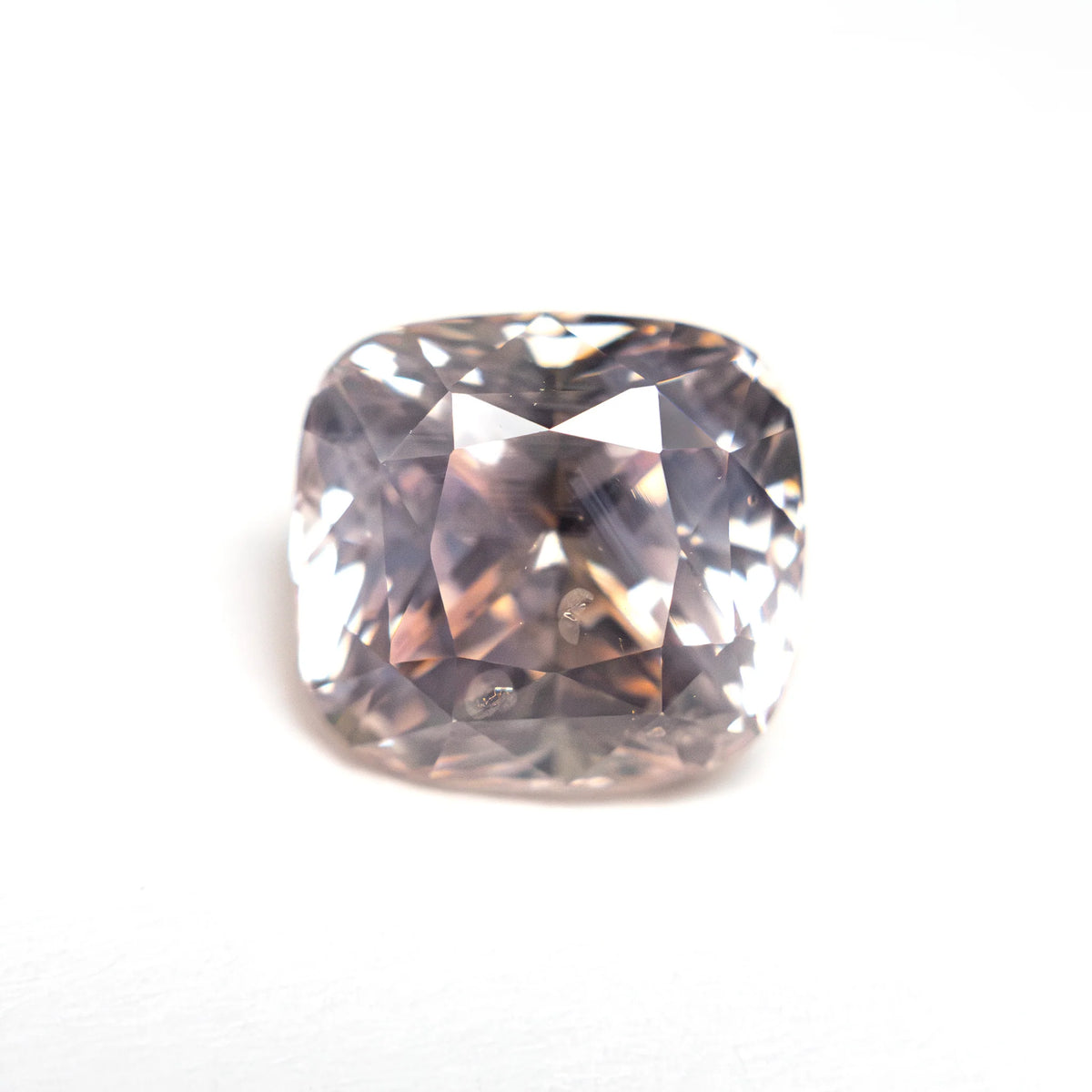 3.49ct Natural Unheated Peach Cushion Sapphire