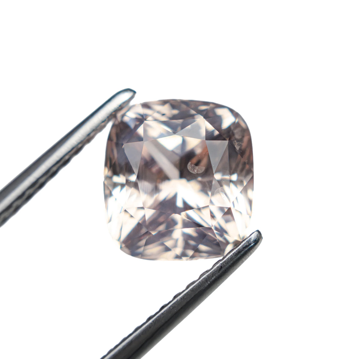 3.49ct Natural Unheated Peach Cushion Sapphire