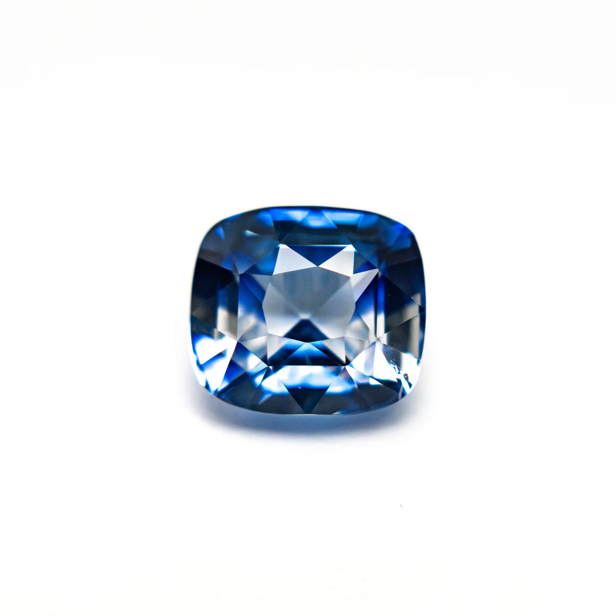 1.47ct Natural Blue Sri Lankan Cushion Sapphire