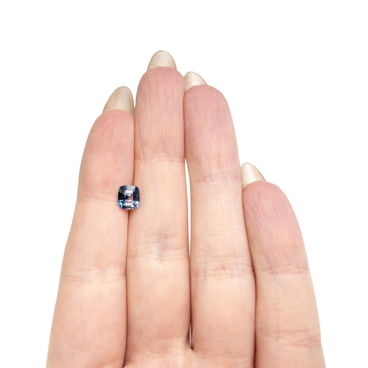 1.47ct Natural Blue Sri Lankan Cushion Sapphire
