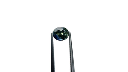 1.70ct Natural Unheated Green/Blue Oval Brilliant Sapphire