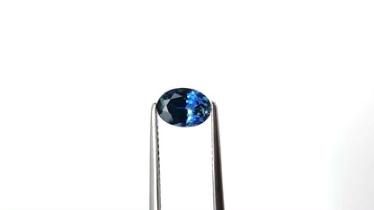 1.38ct Oval Brilliant Montana Sapphire