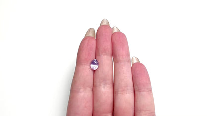 2.51ct Natural Unheated Purple Oval Brilliant Sapphire