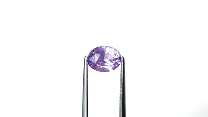 2.51ct Natural Unheated Purple Oval Brilliant Sapphire