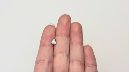 1.04ct Natural Canadian Salt & Pepper Old Mine Cut Diamond